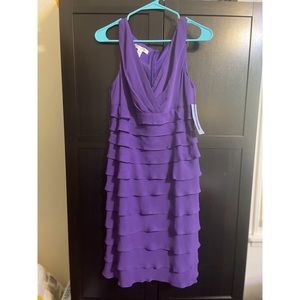 Purple formal dress
